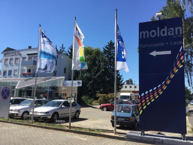 Moldan GmbH, Fachbetrieb für Lackierungen, KFZ-Mechanik, Karosseriebau, Erlangen